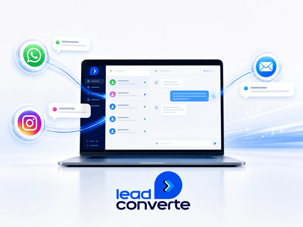 Central de atendimento multicanal da Lead Converte