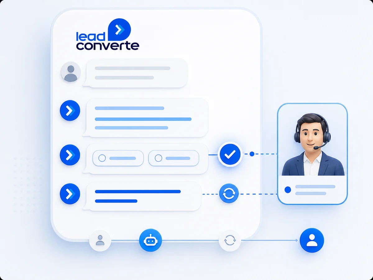 Qualificação de contatos pela Lead Converte